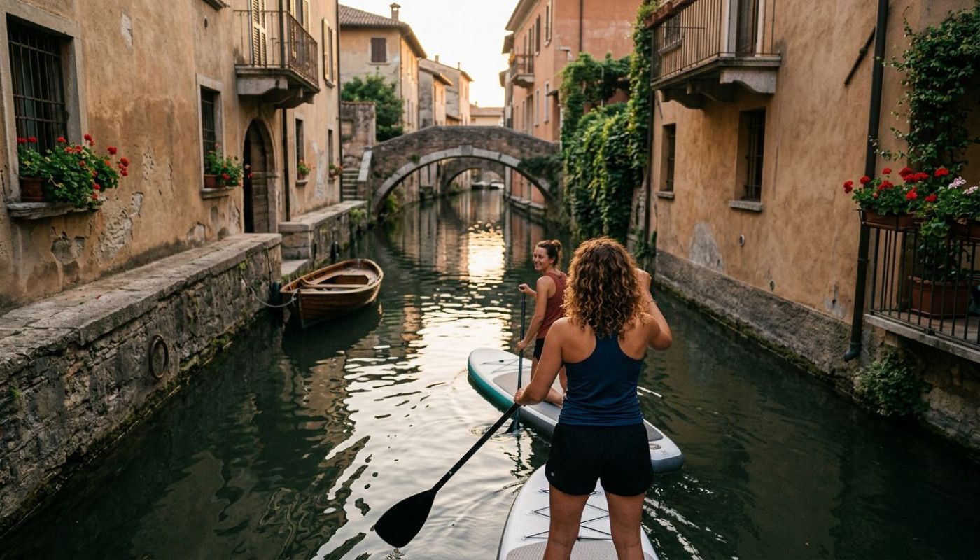 Paddle in città: esplorare fiumi nascosti italiani fuori dalla routine